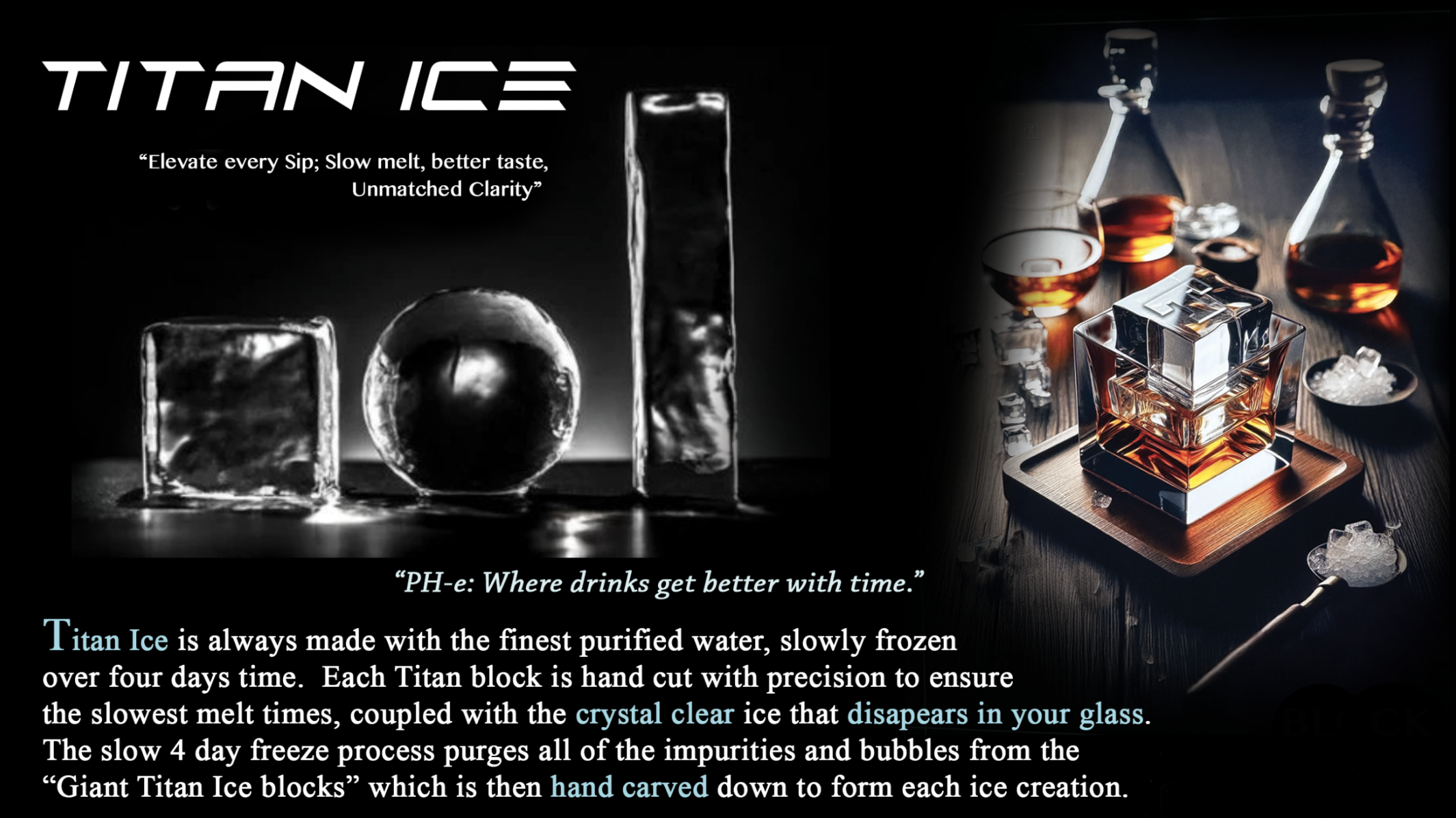 Titan clear Ice co